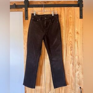 Quince Dark Brown Corduroy Pants